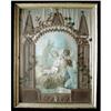 Image 1 : Gilt-framed Collage of Baby Jesus by Bouasse #1028811