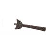 Image 1 : 19C Chinese Zitan Wood Fan Handle Magnify Glass#1028882