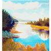 Image 1 : Anne Boysen, Canoe Route, Signed Canvas Print #1029114