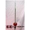 Image 1 : FIVE FOOT COPPER ENCASED TWISTED LIGHTNING  ROD#1038927