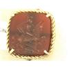 Men's 1940's Carnellian and 14k Gold Intaglio #1038957