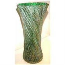 Loetz Crackle Glass Vase #1039367