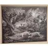 Image 1 : Hunting Bulldogs PAINTING-Grisaille-FRENCH 1817#1039405