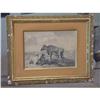 Image 1 : 19th C. Painting in Grisaille - COWS  #1039433