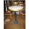 Image 1 : 19th Century French Iron Bistro Table #1047320