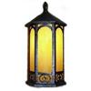 Image 1 : ARTS AND CRAFTS STAINED GLASS LANTERN  #1047503