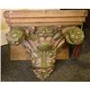 1870s Plaster Wall Pedestal from  Cathedral #1047655