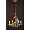 Image 1 : Tole  five light chandelier  #1047873