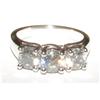Image 1 : Diamonds ENGAGEMENT RING 3 STONE DIAMOND #1048226