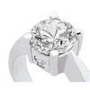 Image 1 : 1.12 ct DIAMOND RING SOLITAIRE THREE STONE #1048254