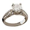 Image 1 : ENGAGEMENT RING 33 DIAMONDS SOLITAIRE 0.50 cts #1048302