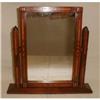 Image 1 : ANTIQUE CHERRYWOOD INLAID DRESSING MIRROR #1056263
