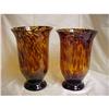 Image 1 : Handblown Mantel Vases #1056325