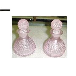 Pair of Amethyst Perfume Bottles #1056839