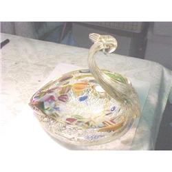 Murano Swan Bowl #1056853