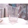 Large Crystal Etched Pitcher #1056880