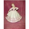 Girl in Pink Dress Pottery Figurine #1056916