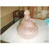 Frosted Pink Curtsy Powder Jar #1056921