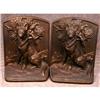Image 1 : HUBLEY GERMAN Shepherd DOG Bookends ANTIQUE #1057126