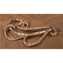 BOUCHER Rhinestone PIN Brooch VINTAGE  #1057309