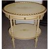 Image 1 : 1930s French Painted Round Louis XV Table #1057359