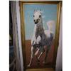 Image 1 : FANTASTIC PAINTING OF A HORSE ON THE RUN  #1057580