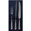 Image 1 : Sterling Handled Carving Set SKU 5357 #1057616