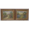 Image 1 : Pair of Oil Paintings SKU 5204 #1057623