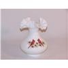 Image 1 : Fenton RARE Double Stamped Hand Painted Vase #1057926