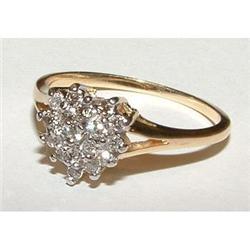 HEART STYLE RING 0.35 carats  Diamonds gold #1058175