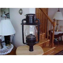 Light Pole Street Lamp, Dietz No. 8 embossed #1058316