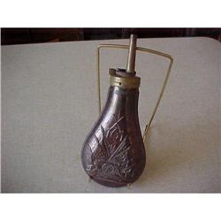 Powder Flask,copper and Brass; 8" long #1058322