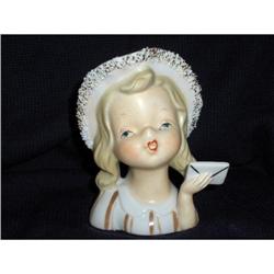Vintage Original  Young Girl   W/Letter Head #1058455