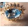 Image 1 : RHJ Intense Simulated Aqua (Cubic Zirconium)  #1068714