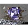 Image 1 : RHJ Beautiful Square Cubic Zirconium Stone Ring#1068718