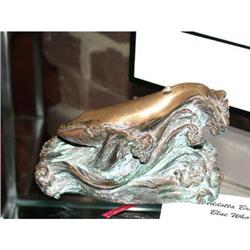 Addotta Bronze Blue Whale Figurine #1068846