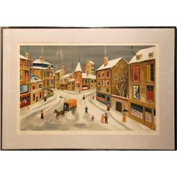 Eugene Valentin S/N Lithograph, Winter Street #1068858