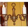 Image 1 : Pair of Bronze Sconces #1069014