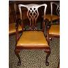 Image 1 : SET OF 12 CHIPPENDALE DINING CHAIRS #1069023