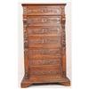 Image 1 : 1880s French Oak Hunting Lingerie Chest #1069284