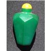 Image 1 : Green Peking glass snuff bottle with geometric #1069325