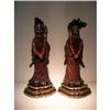 Image 1 : PAIR OF CHINESE  SMILING  GODS #1069532
