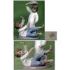 LLADRO / NAO figurine 2 children fighting #1069556