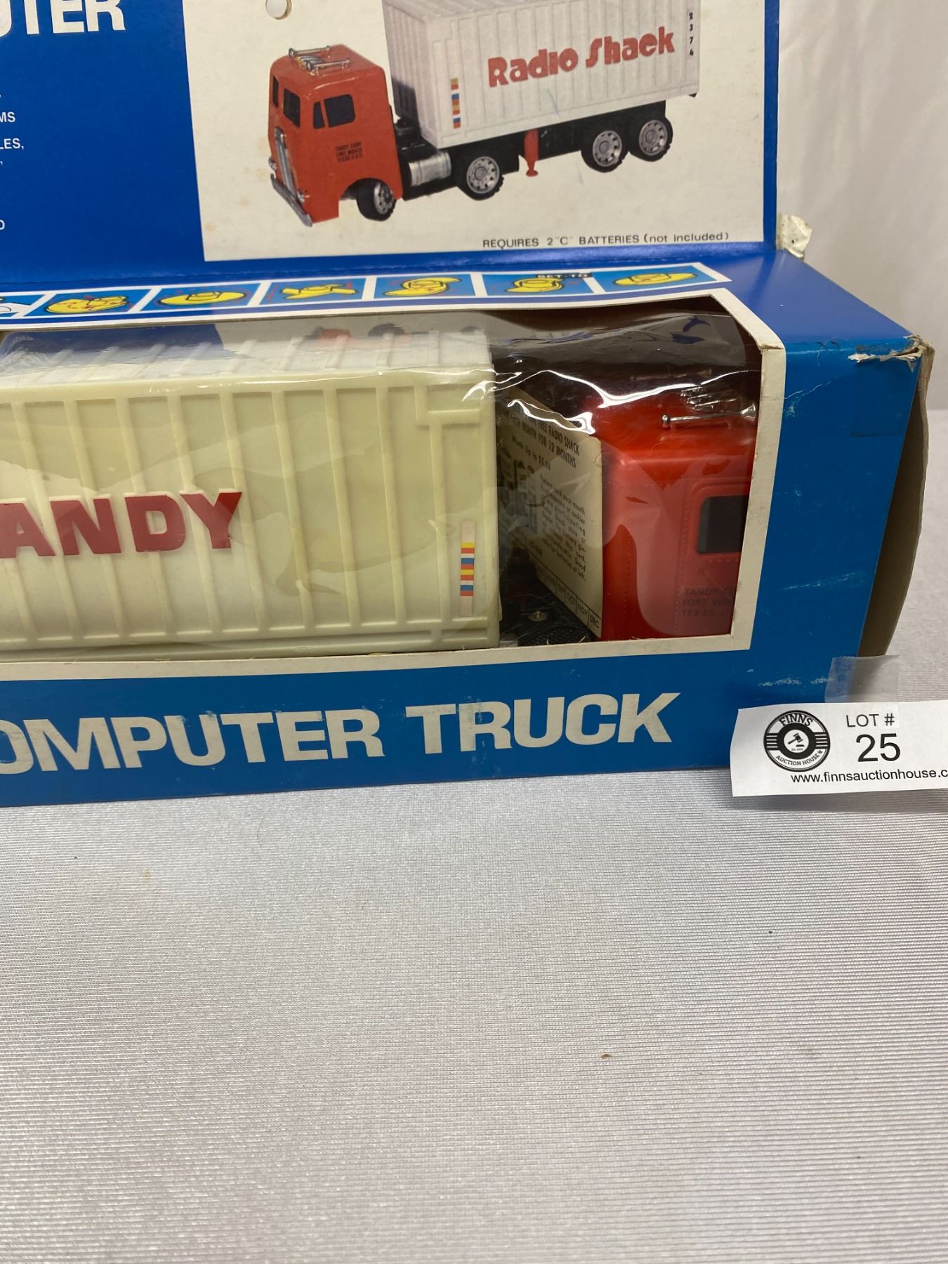 Tandy Computer Box Radio Shack Tandy Computer Truck Toy With Box