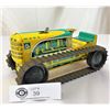 Image 1 : Marx 5 Climbing Tractor Wind-Up Yellow/Green Tractor, Working