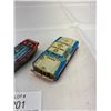 Image 2 : 3 Vintage Japanese Litho Cars/Boat