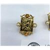 Image 2 : Coro Cherub Screwback Earrings