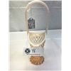 Image 2 : Vintage Hobnail Bridal Basket Opalescent