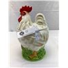 Image 1 : Vintage Japanese Chicken Cookie Jar 10.5" H