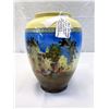 Image 2 : 1920's Lancaster & Son 9" H Vase with Bethlehem Scene